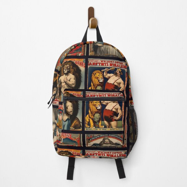 Item preview, Gant & Gants circus, strongest man & bearded lady designed and sold by The Far Far North.