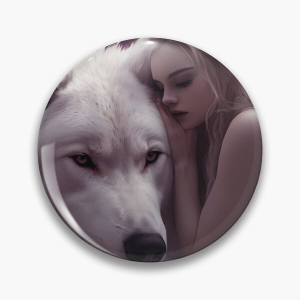 Item preview, Bride, lowe, fenrys, werewolf, fantasy romance inspired romantasy, white wolf,  designed and sold by inkdrinkingdove.
