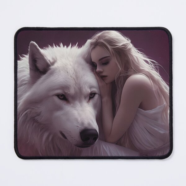 Item preview, Bride, lowe, fenrys, werewolf, fantasy romance inspired romantasy, white wolf,  designed and sold by inkdrinkingdove.