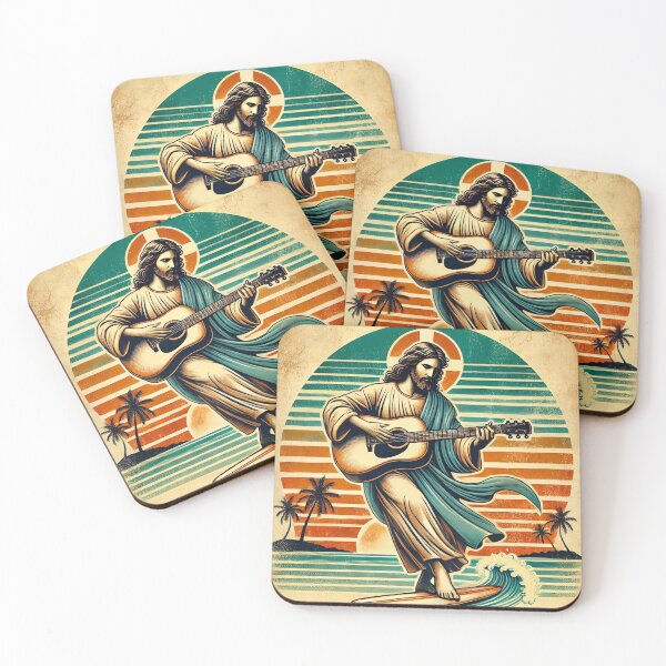 Item preview, Jesus is a cool guitarist designed and sold by MESSAYA.