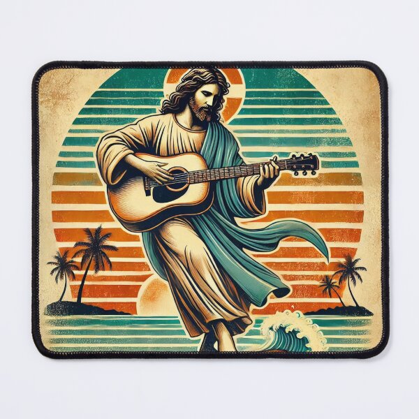 Item preview, Jesus is a cool guitarist designed and sold by MESSAYA.
