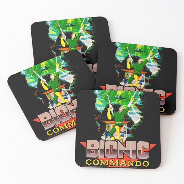 Item preview, Bionic Commando Game Cover designed and sold by Retr0Tshirts.