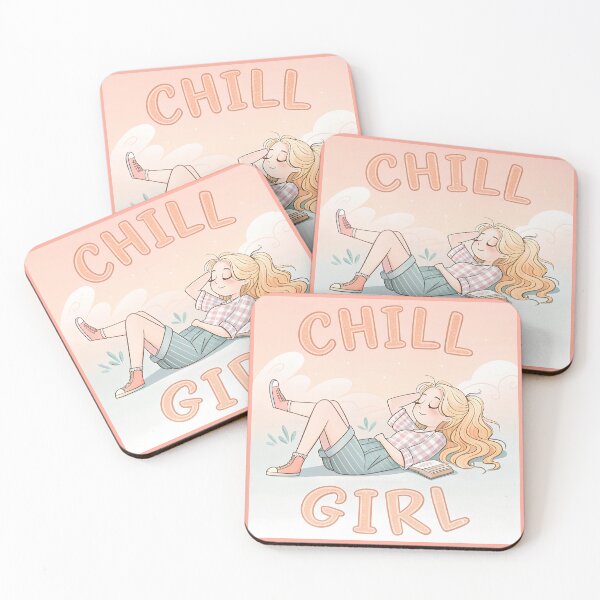 Item preview, Chill girl blonde designed and sold by AhArtMe.