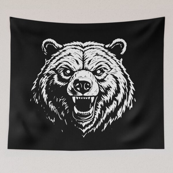 Item preview, Strong bear face designed and sold by Brexmore3.