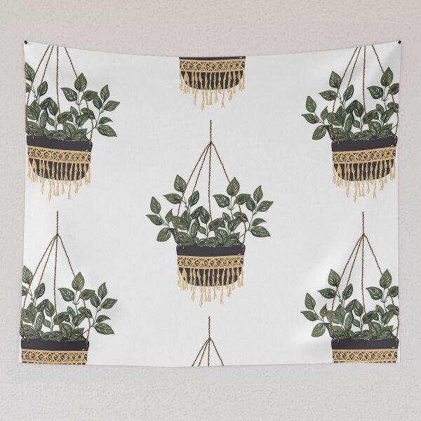 Item preview, Boho Aesthetic Macrame Wall Hanging designed and sold by bapupa.