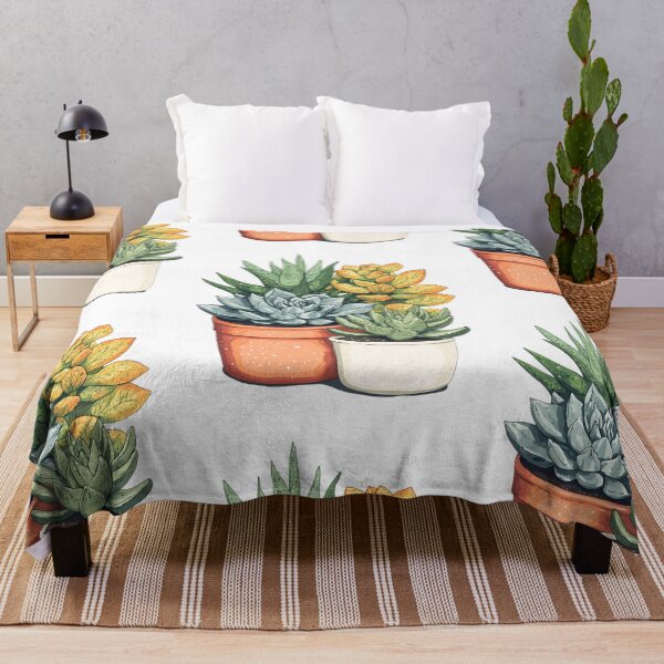Item preview, Boho Aesthetic Potted Succulents designed and sold by bapupa.