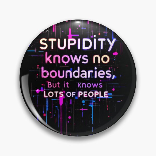 Item preview, Stupidity designed and sold by Witch Queen Clothing.
