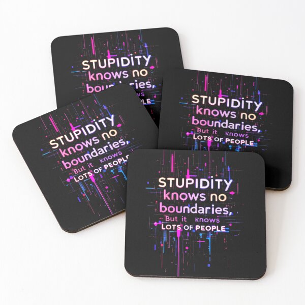 Item preview, Stupidity designed and sold by Witch Queen Clothing.