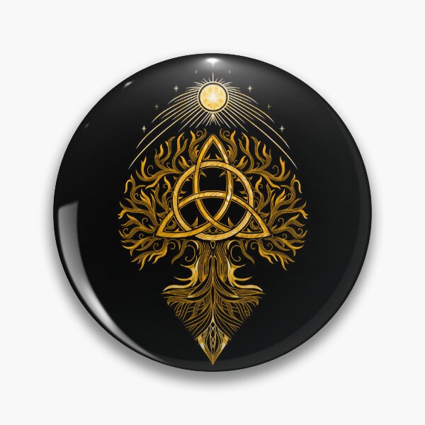 Item preview, Yggdrasil Tree of Life with Triquetra - Autumn Edition designed and sold by Christine Krahl.