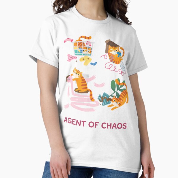 Item preview, Agent of Chaos designed and sold by PlanetCatArt.
