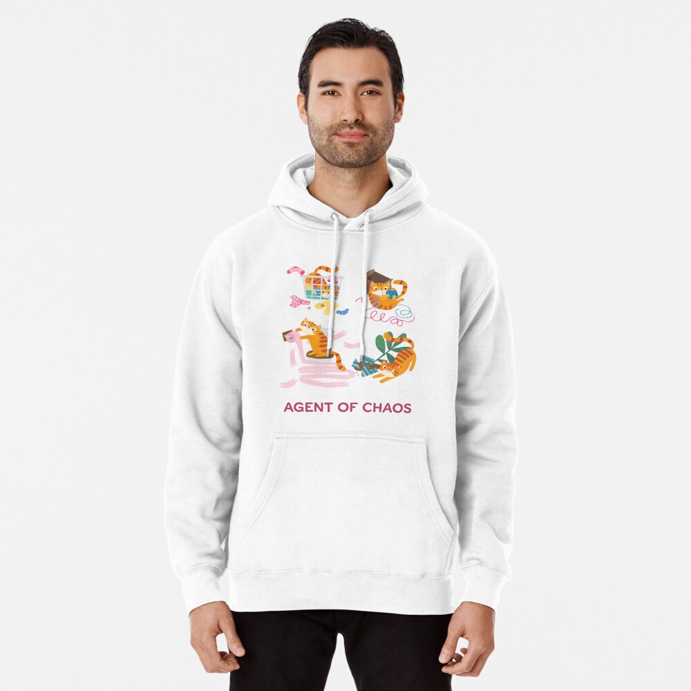 Item preview, Pullover Hoodie designed and sold by PlanetCatArt.