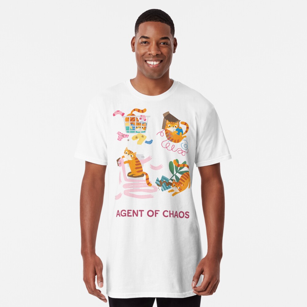 Item preview, Long T-Shirt designed and sold by PlanetCatArt.
