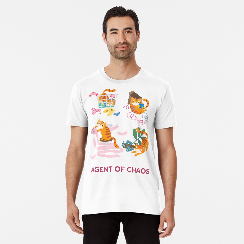 Item preview, Premium T-Shirt designed and sold by PlanetCatArt.