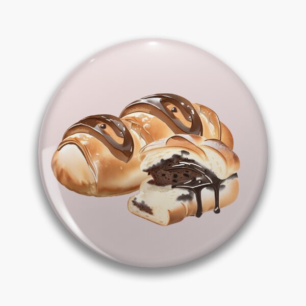 Item preview, Pain au chocolat - pastry designed and sold by Wildflowerfae.