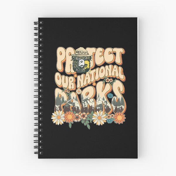 Item preview, Floral Protect Our National Parks Retro Nature Conservation designed and sold by GrulkeNedrow.