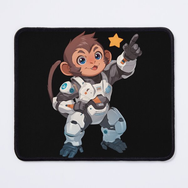 Item preview, Cute Space Monkey designed and sold by bapupa.