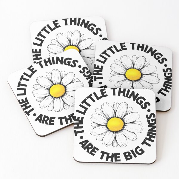 Item preview, Inspirational Daisy  - The Little Things Are The Big Things  designed and sold by JerdbordinShop.