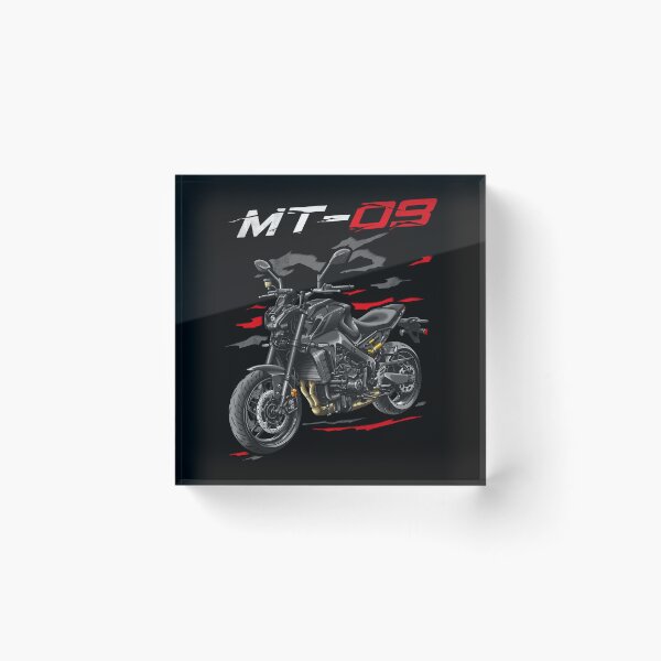 Item preview, Yamaha MT-09 2023 (Tech Black) for Motorcycle Riders designed and sold by MotoApparelHub.