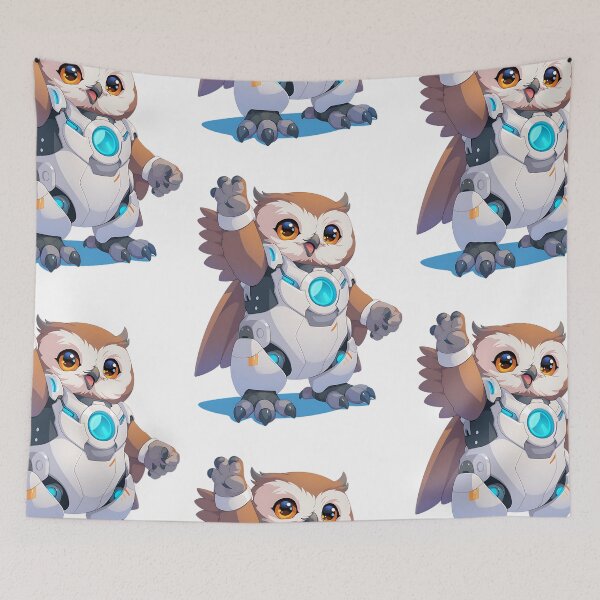 Item preview, Cute Space Owl designed and sold by bapupa.