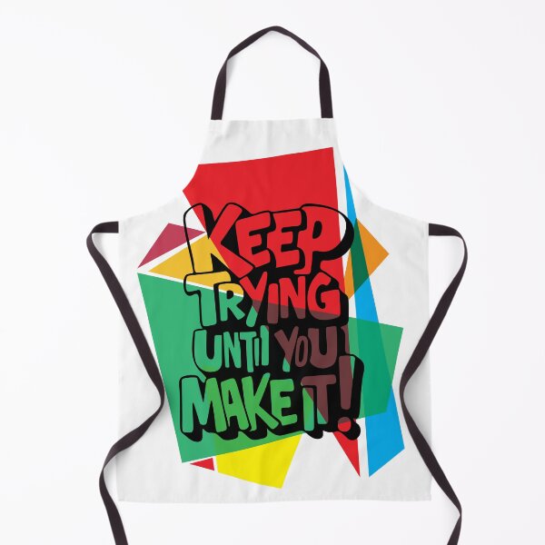 Item preview, Keep Trying Until You Make It – Motivational Typography designed and sold by PURNOMATRA.