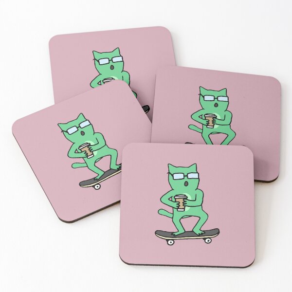 Item preview, Caffeine Cruise Cat designed and sold by zzz888.