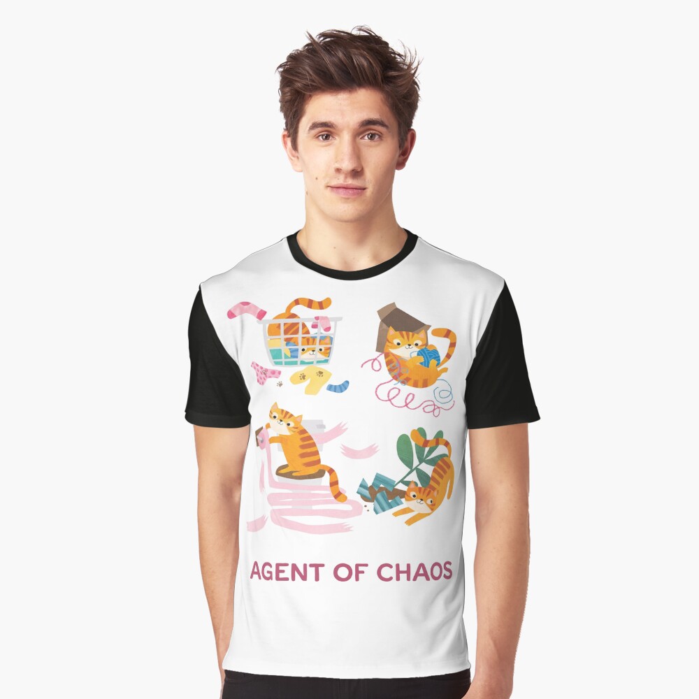 Item preview, Graphic T-Shirt designed and sold by PlanetCatArt.