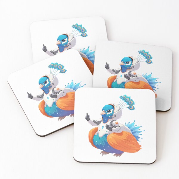 Item preview, Cute Space Peacock designed and sold by bapupa.