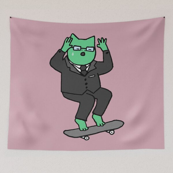 Item preview, Office Cat Wipeout designed and sold by zzz888.