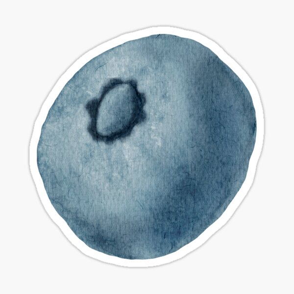 Artikel-Vorschau von Aquarell Blaubeere, designt und verkauft von CaitysCorner.