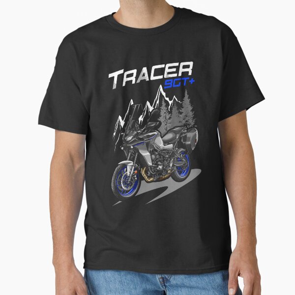 Vista previa del artículo con la obra «Yamaha Tracer 9 GT+ 2023 (Icon Performance) para motociclistas», diseñado y vendido por MotoApparelHub.