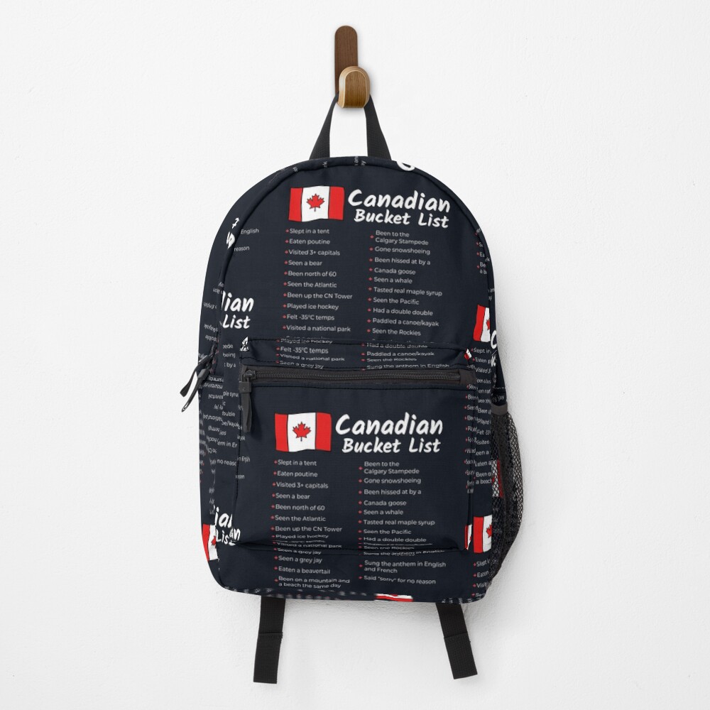 Item preview, Backpack designed and sold by HowToCanadian.