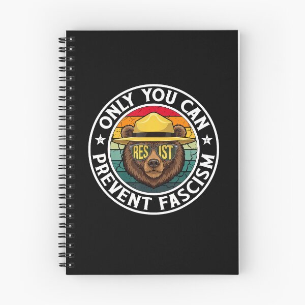 Item preview, Only You Can Prevent Fascism Bear Resist National Parks designed and sold by GrulkeNedrow.