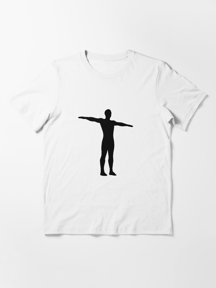 T Pose Shirt Sticker for Sale by Andrew Burant