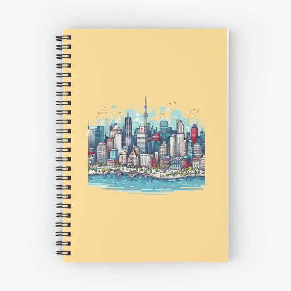 Item preview, Grand Aerial View of Yonge & Sheppard with North York’s Skyline  Updated,  designed and sold by PaintMeWorld.