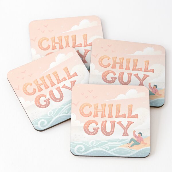 Item preview, Chill guy tropical designed and sold by AhArtMe.
