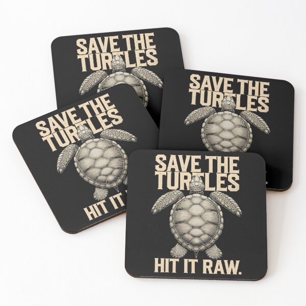 Item preview, Save The Turtles Hit It Raw designed and sold by AniArtPL.