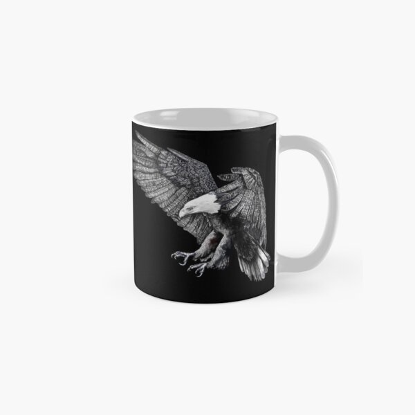 Item preview, BALD EAGLE - black and white sea eagle shirt designed and sold by Danicus666.