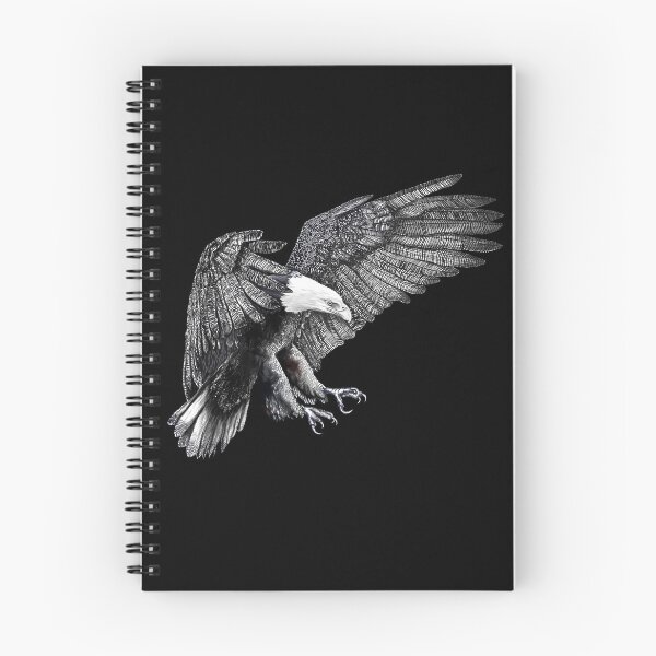 Item preview, BALD EAGLE - black and white sea eagle shirt designed and sold by Danicus666.