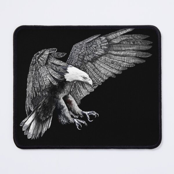 Item preview, BALD EAGLE - black and white sea eagle shirt designed and sold by Danicus666.