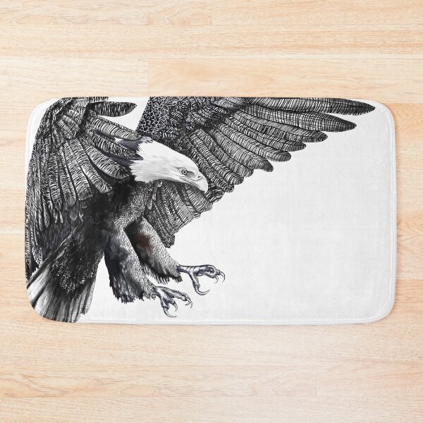 Item preview, BALD EAGLE - black and white sea eagle shirt designed and sold by Danicus666.