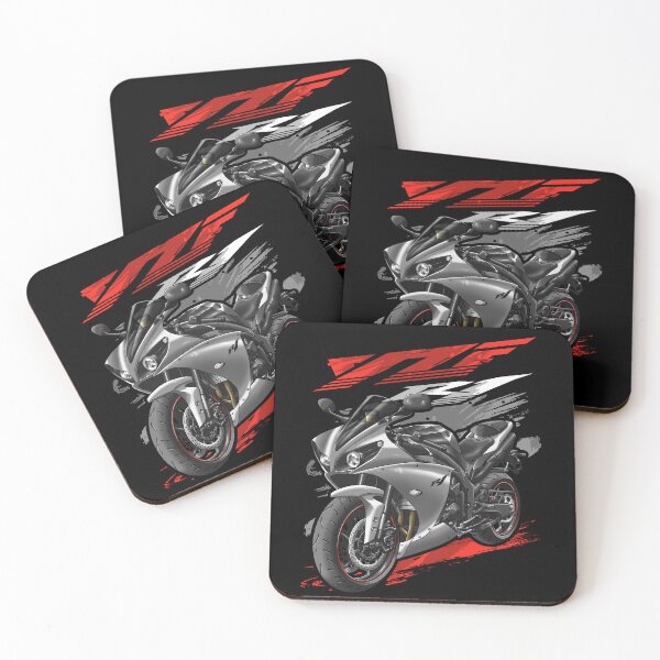 Item preview, Yamaha YZF-R1 2012-2013 (Matte Grey) for Motorcycle Riders designed and sold by MotoApparelHub.