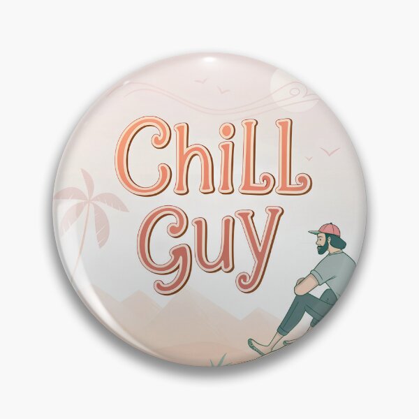 Item preview,  Chill guy with palms designed and sold by AhArtMe.