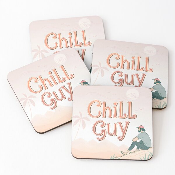 Item preview,  Chill guy with palms designed and sold by AhArtMe.