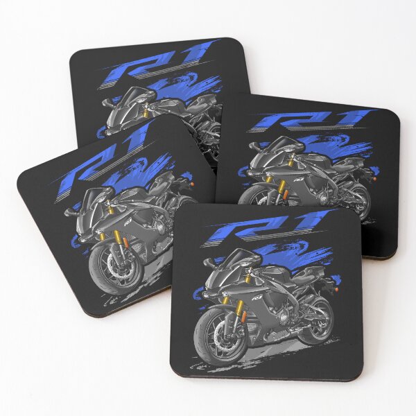 Item preview, Yamaha YZF-R1 2017 (Tech Black) for Motorcycle Riders designed and sold by MotoApparelHub.