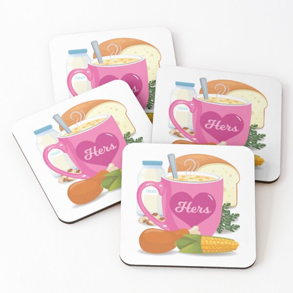 Item preview, Hot Mug of Soup HERS PINK designed and sold by StellarFX.