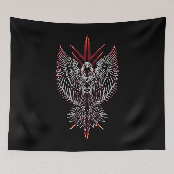 Item preview, Blood Eagle of Destiny with Wyrd Symbol designed and sold by Christine Krahl.