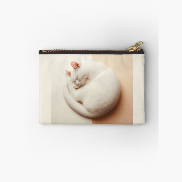 Item preview, White Cat Sleeping Peacefully designed and sold by IZiets.