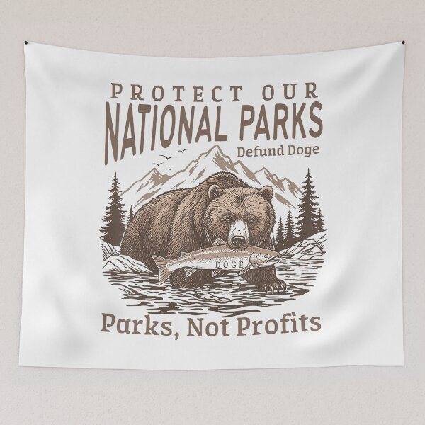 Item preview, Protect Our National Parks 2025 Parks Not Profits designed and sold by GrulkeNedrow.