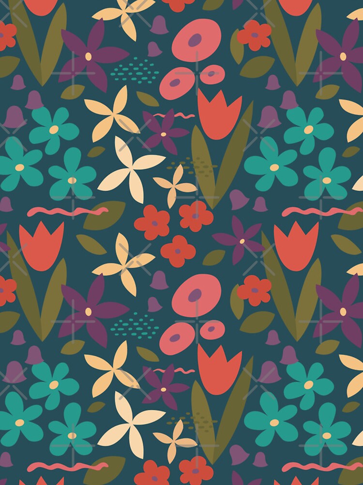 Thumbnail 4 of 4, Samsung Galaxy Phone Case, Call it spring! (Spring Pattern 3) designed and sold by Typographic-Me.