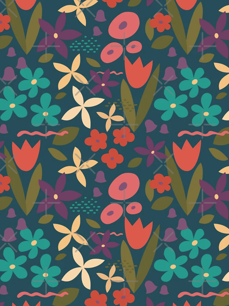 Thumbnail 4 of 4, iPhone Case, Call it spring! (Spring Pattern 3) designed and sold by Melanie Penndorf.
